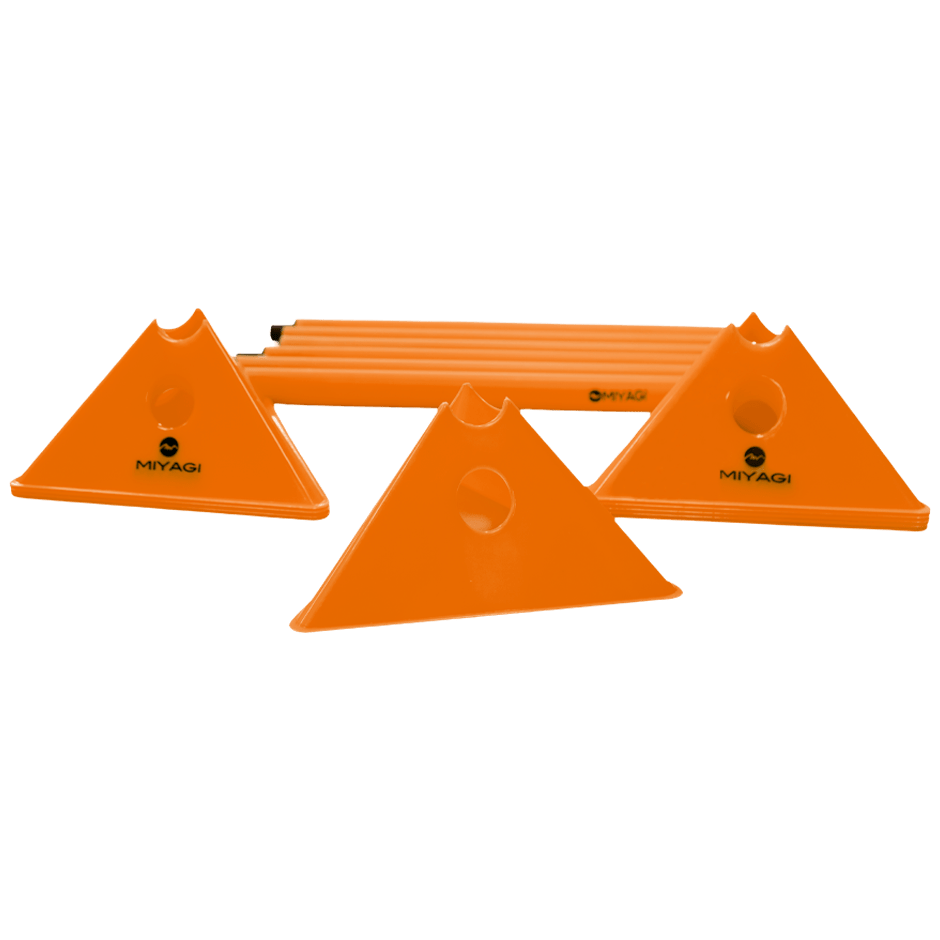 Set de Entrenamiento Miyagi con Conos y Postes 30MM - M30260 - NARSet de Conos