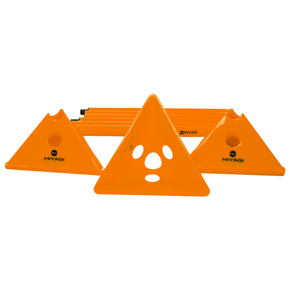Set de Entrenamiento Miyagi con Conos y Postes 30MM - M30260 - NARSet de Conos