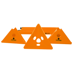 Set de Entrenamiento Miyagi con Conos y Postes 30MM - M30260 - NARSet de Conos