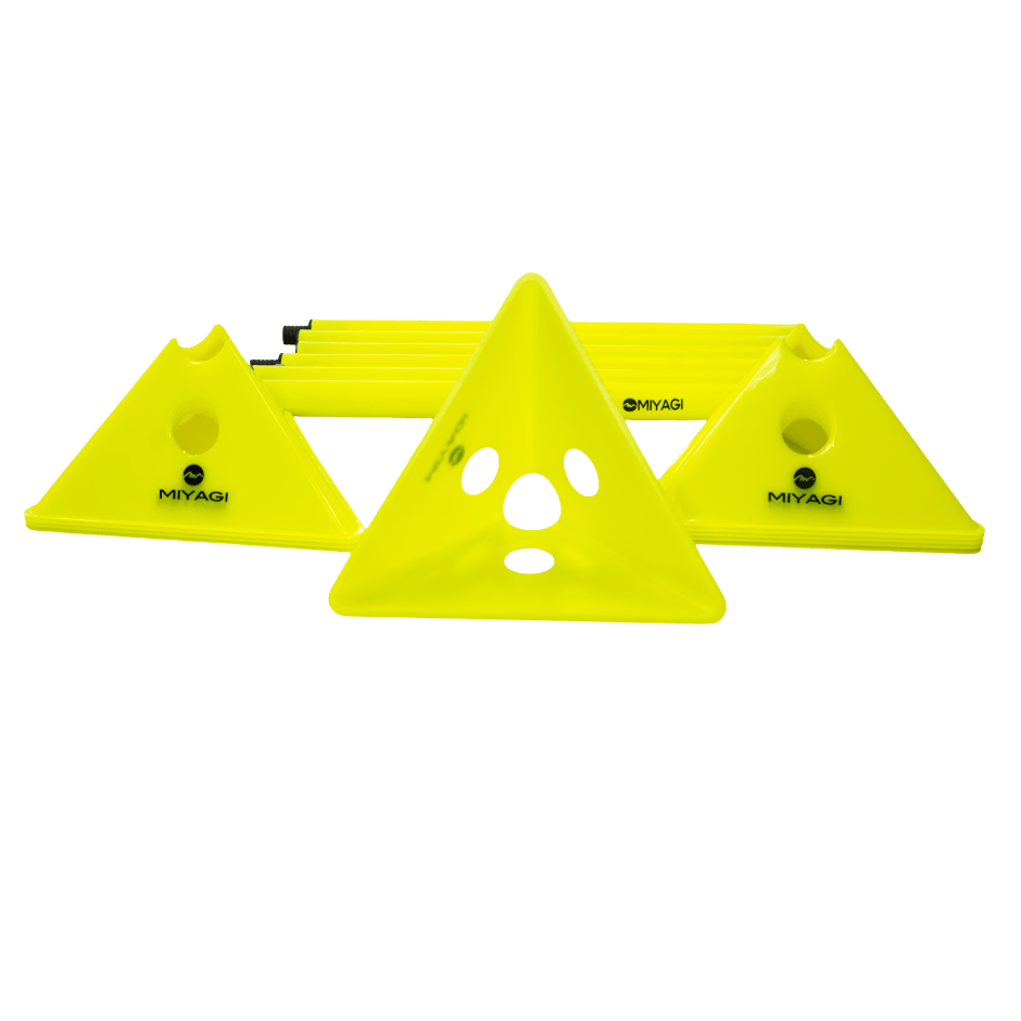 Set de Entrenamiento Miyagi con Conos y Postes 30MM - M30260 - NARSet de Conos