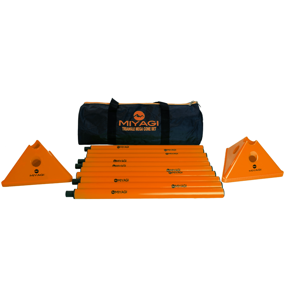 Set de Entrenamiento Miyagi con Conos y Postes 30MM - M30260 - VERSet de Conos