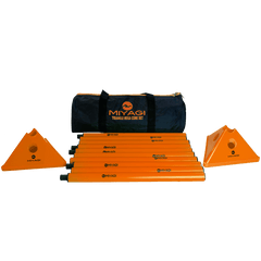 Set de Entrenamiento Miyagi con Conos y Postes 30MM - M30260 - VERSet de Conos
