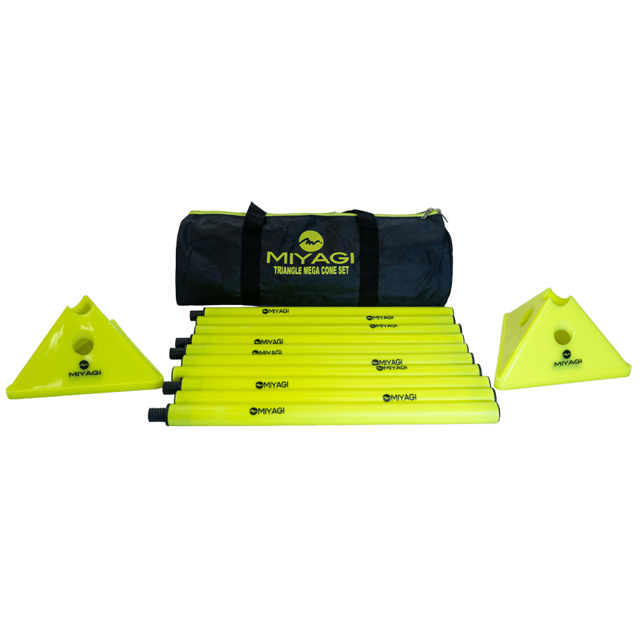 Set de Entrenamiento Miyagi con Conos y Postes 30MM - M30260 - VERSet de Conos