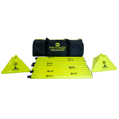 Set de Entrenamiento Miyagi con Conos y Postes 30MM - M30260 - VERSet de Conos