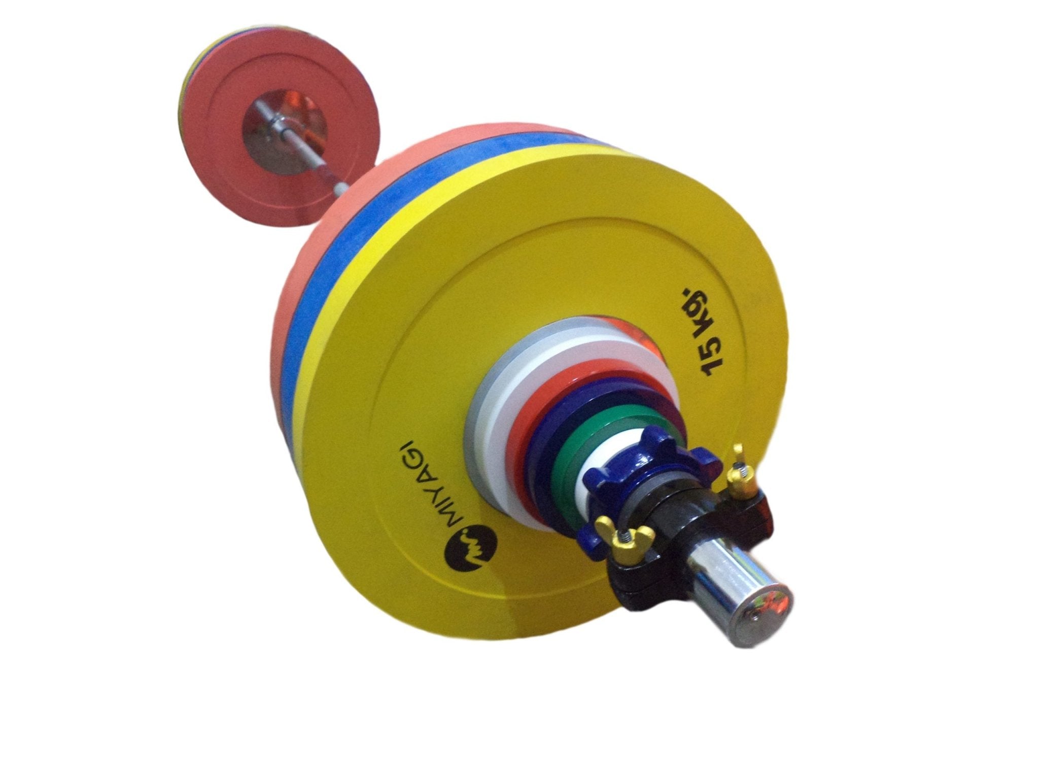 Set de Pesas Olímpicas Miyagi MRBS - C140 - MRBS - C140Gimnasia