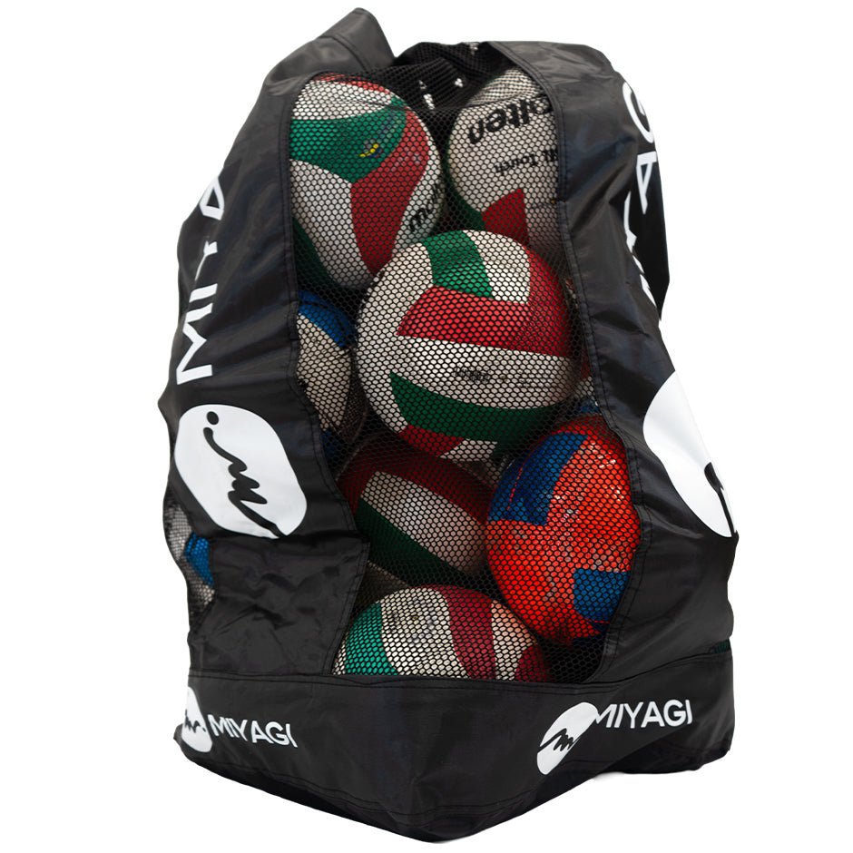 Tula Nylon Oxford Y Malla 15 Balones Miyagi M10702-15 - M10702-15Tula Deportiva