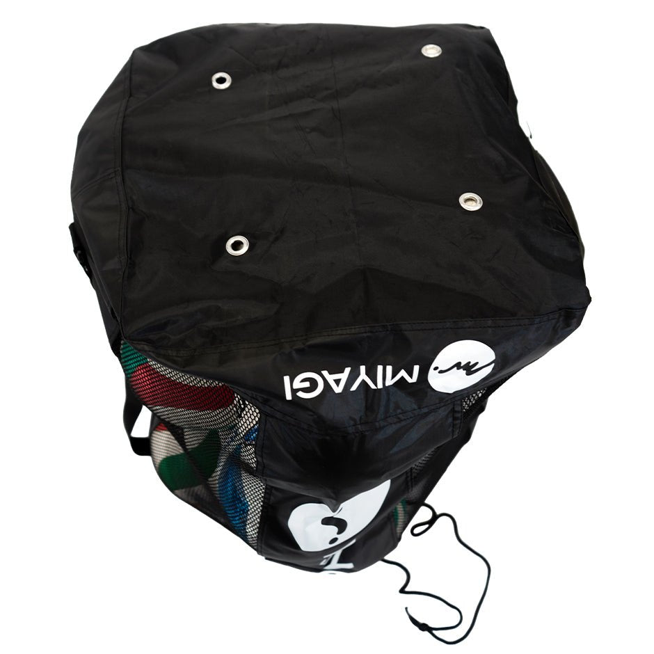 Tula Nylon Oxford Y Malla 15 Balones Miyagi M10702-15 - M10702-15Tula Deportiva